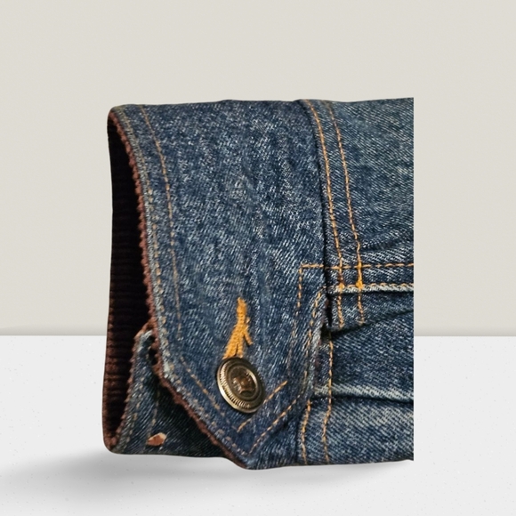 HAIKS Vintage Barn Denim Jean Jacket Appliqués Womens Size Small Birdhouses - Picture 5 of 11